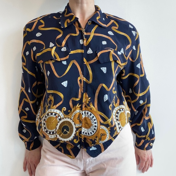 Vintage 90's August Silk brand jacket - Picture 3 of 6